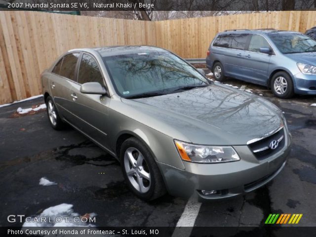 2007 Hyundai Sonata SE V6 in Natural Khaki