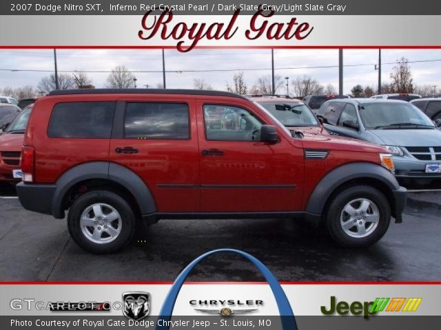 2007 Dodge Nitro SXT in Inferno Red Crystal Pearl