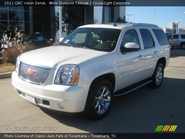 2011 GMC Yukon Denali in White Diamond Tintcoat