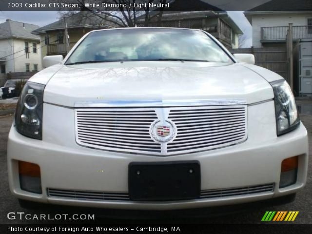2003 Cadillac CTS Sedan in White Diamond