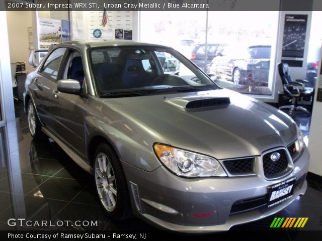 2007 Subaru Impreza WRX STi in Urban Gray Metallic