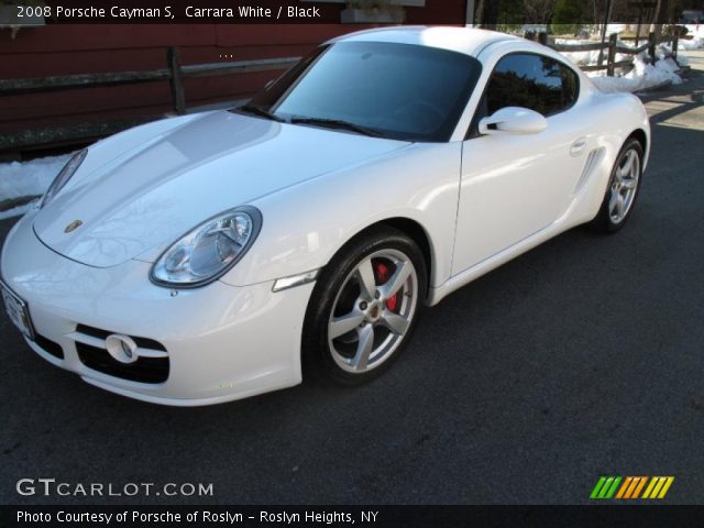 2008 Porsche Cayman S in Carrara White
