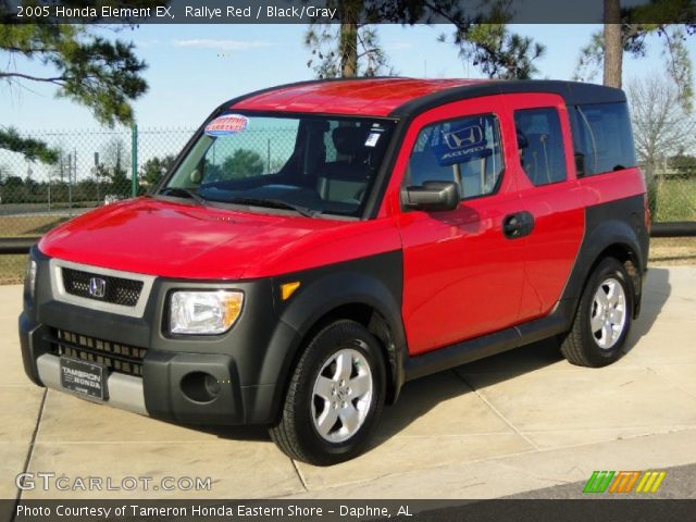 2005 Honda Element EX in Rallye Red