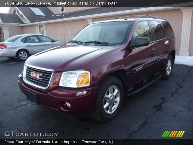 2004 GMC Envoy SLT 4x4 in Magnetic Red Metallic