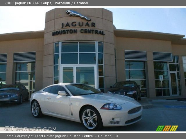 2008 Jaguar XK XKR Coupe in Porcelain