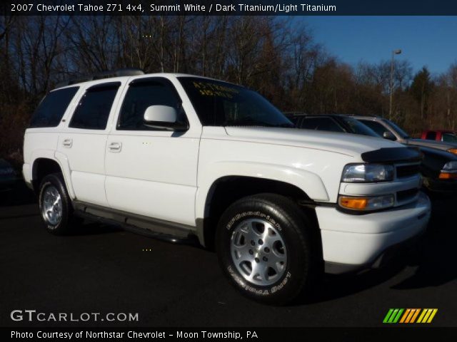 2007 Chevrolet Tahoe Z71 4x4 in Summit White
