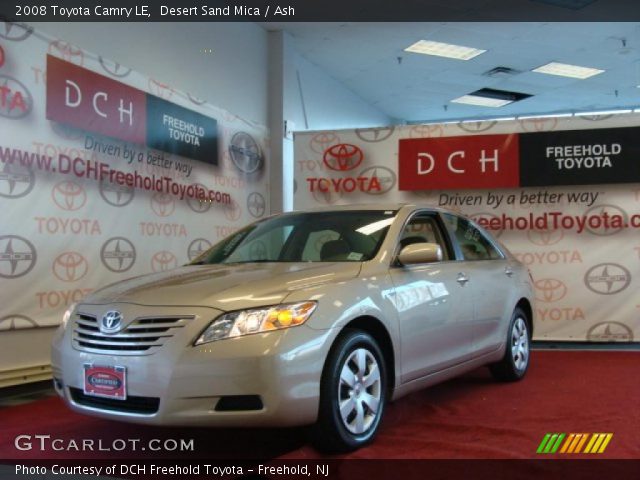 2008 Toyota Camry LE in Desert Sand Mica