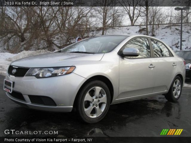 2010 Kia Forte EX in Bright Silver