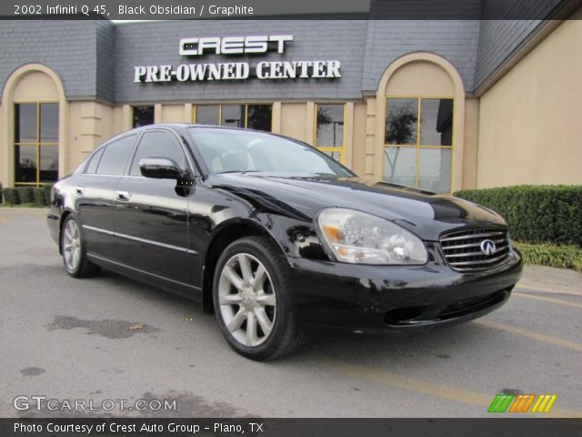 2002 Infiniti Q 45 in Black Obsidian