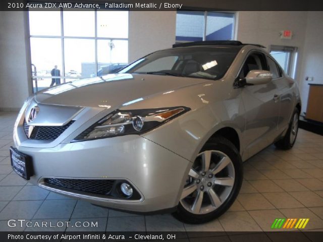 2010 Acura ZDX AWD Advance in Palladium Metallic