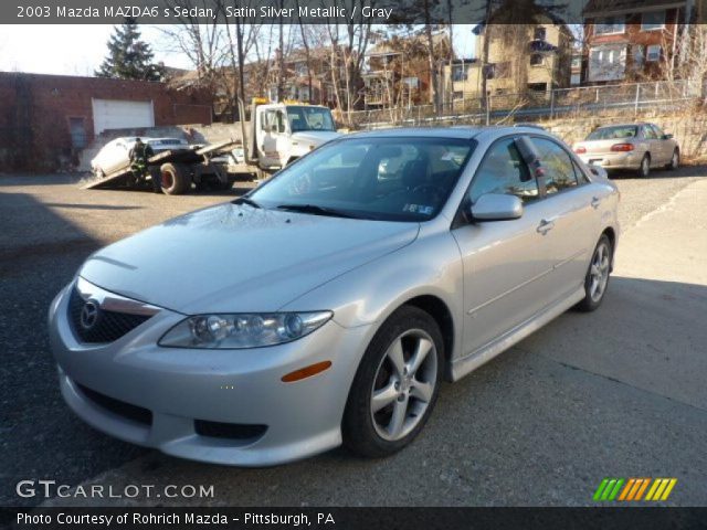 2003 Mazda MAZDA6 s Sedan in Satin Silver Metallic