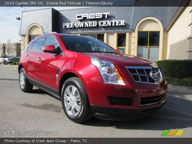 2010 Cadillac SRX V6 in Crystal Red Tintcoat