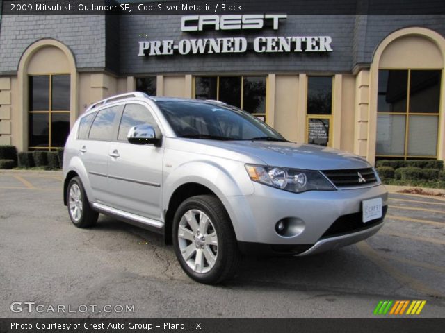 2009 Mitsubishi Outlander SE in Cool Silver Metallic