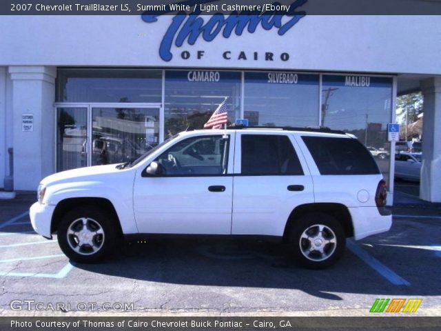 2007 Chevrolet TrailBlazer LS in Summit White