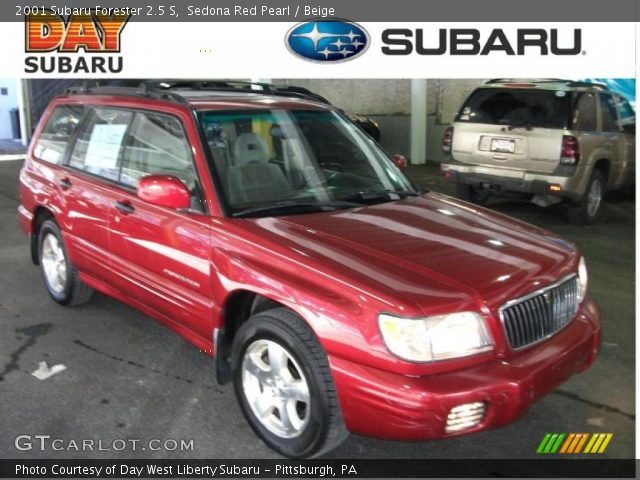 2001 Subaru Forester 2.5 S in Sedona Red Pearl