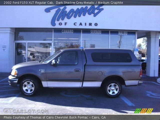 2002 Ford F150 XLT Regular Cab in Dark Shadow Grey Metallic