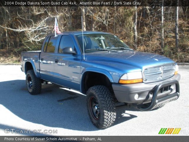 2004 Dodge Dakota Sport Quad Cab 4x4 in Atlantic Blue Pearl