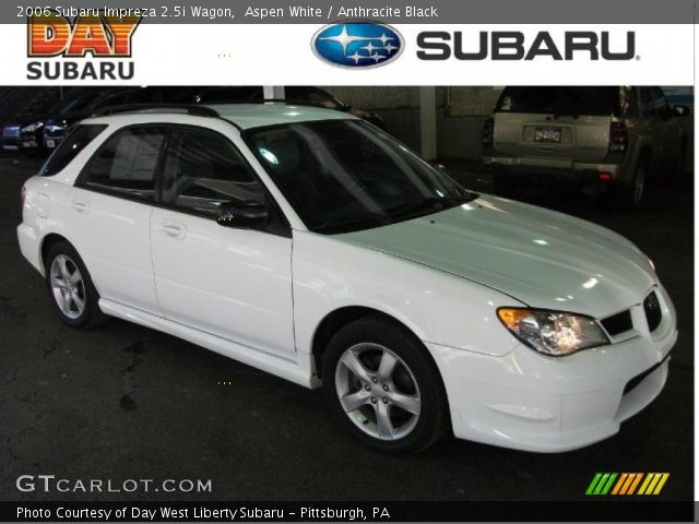 2006 Subaru Impreza 2.5i Wagon in Aspen White