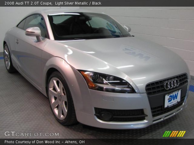 2008 Audi TT 2.0T Coupe in Light Silver Metallic