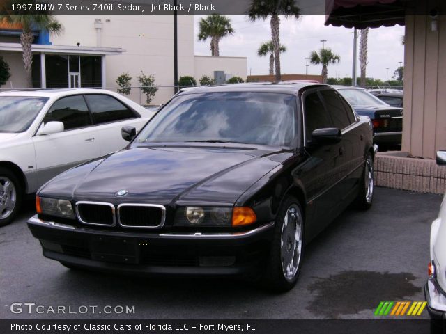 1997 BMW 7 Series 740iL Sedan in Jet Black