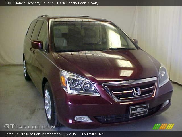 2007 Honda Odyssey Touring in Dark Cherry Pearl
