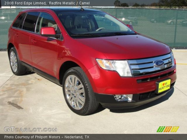 2008 Ford Edge Limited in Redfire Metallic