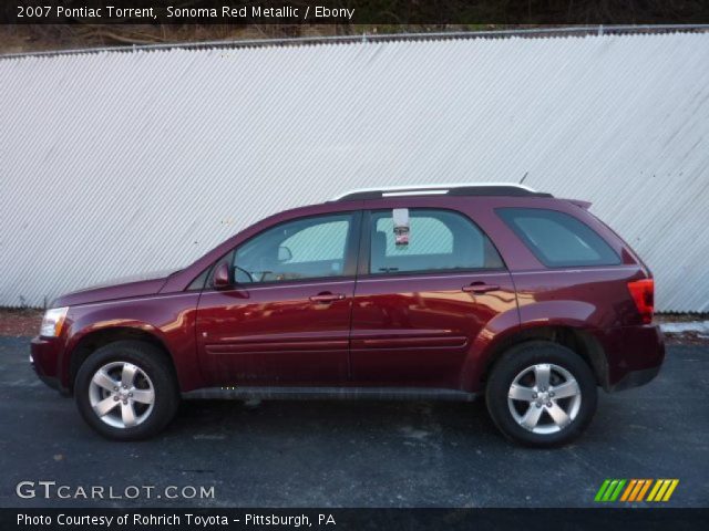 2007 Pontiac Torrent  in Sonoma Red Metallic