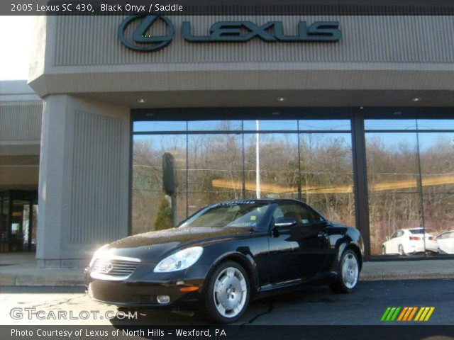 2005 Lexus SC 430 in Black Onyx