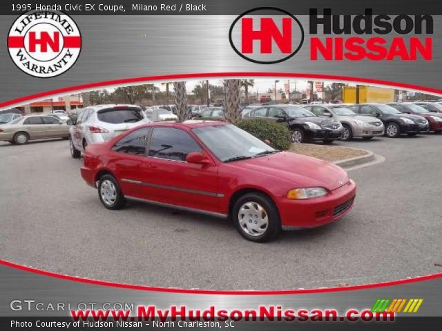 1995 Honda Civic EX Coupe in Milano Red