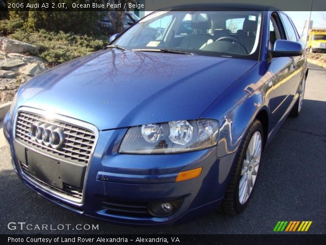 2006 Audi A3 2.0T in Ocean Blue Pearl