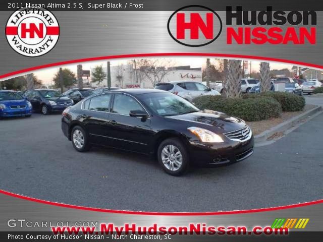 2011 Nissan Altima 2.5 S in Super Black
