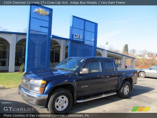 2004 Chevrolet Colorado Z71 Crew Cab 4x4 in Indigo Blue Metallic