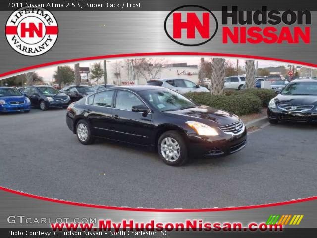 2011 Nissan Altima 2.5 S in Super Black