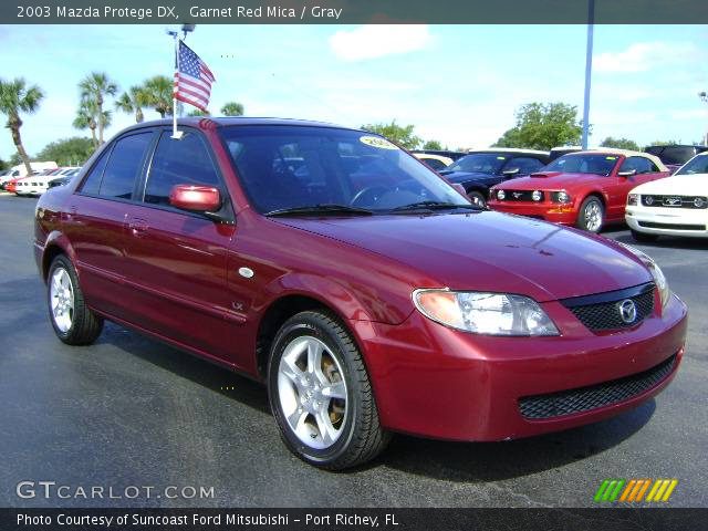 2003 Mazda Protege DX in Garnet Red Mica