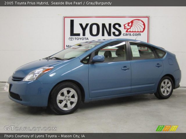 2005 Toyota Prius Hybrid in Seaside Blue Pearl