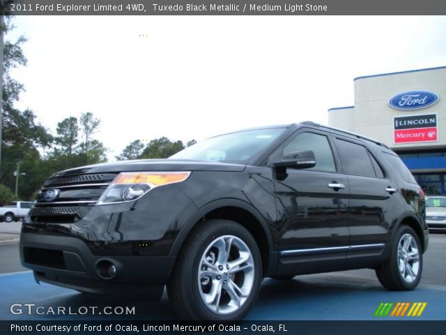 2011 Ford Explorer Limited 4WD in Tuxedo Black Metallic