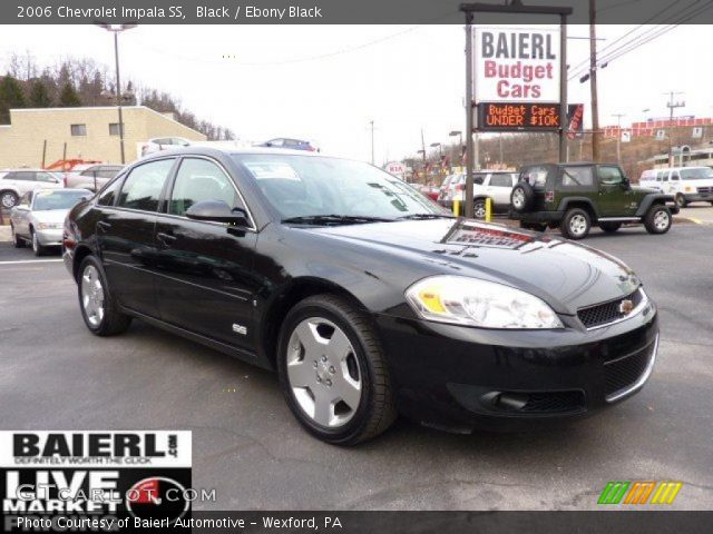 2006 Chevrolet Impala SS in Black