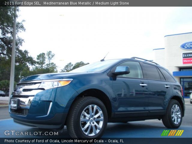 2011 Ford Edge SEL in Mediterranean Blue Metallic