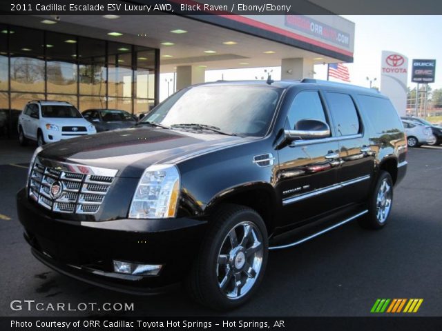 2011 Cadillac Escalade ESV Luxury AWD in Black Raven