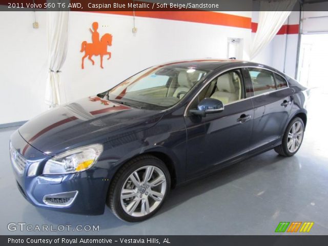 2011 Volvo S60 T6 AWD in Caspian Blue Metallic