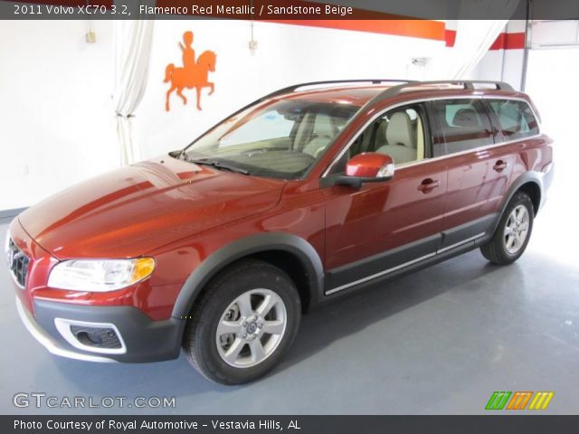2011 Volvo XC70 3.2 in Flamenco Red Metallic