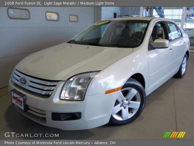 2008 Ford Fusion SE in Light Sage Metallic