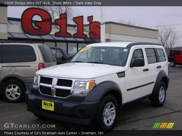 2008 Dodge Nitro SXT 4x4 in Stone White
