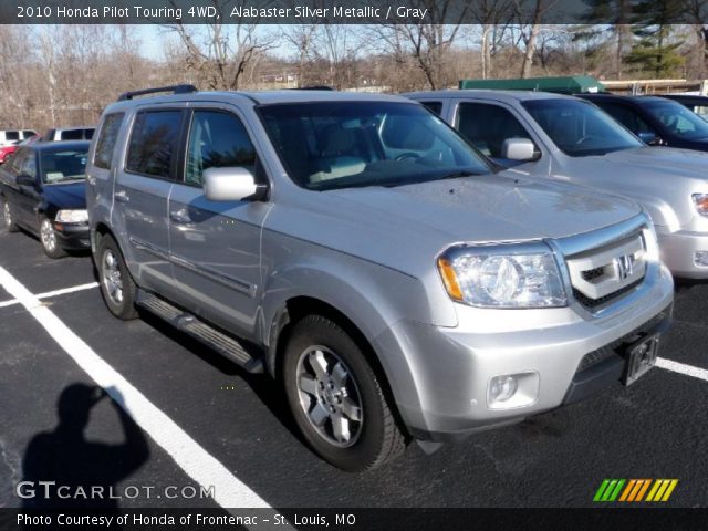 2010 Honda Pilot Touring 4WD in Alabaster Silver Metallic