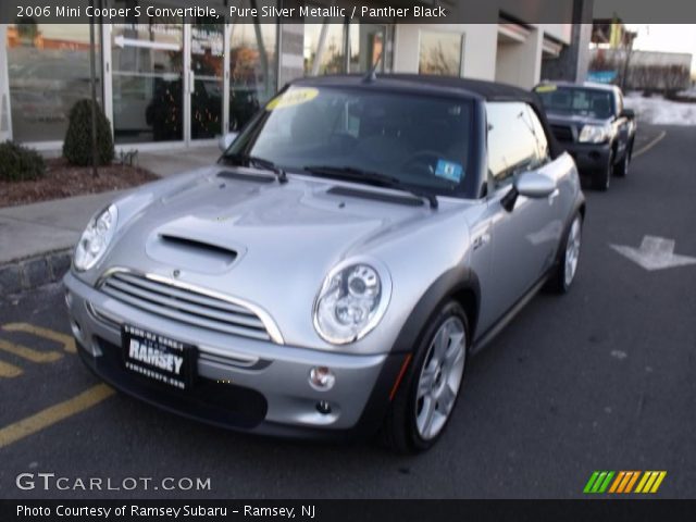 2006 Mini Cooper S Convertible in Pure Silver Metallic