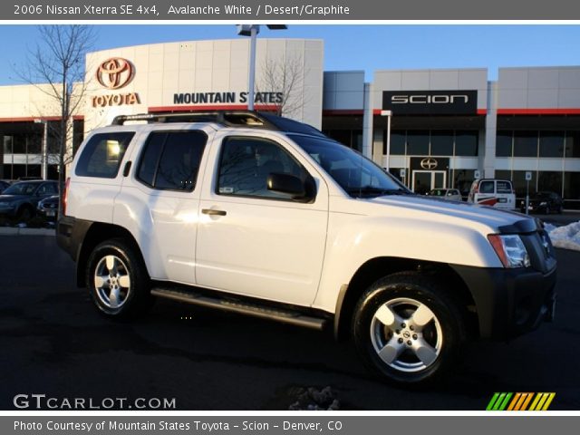 2006 Nissan Xterra SE 4x4 in Avalanche White