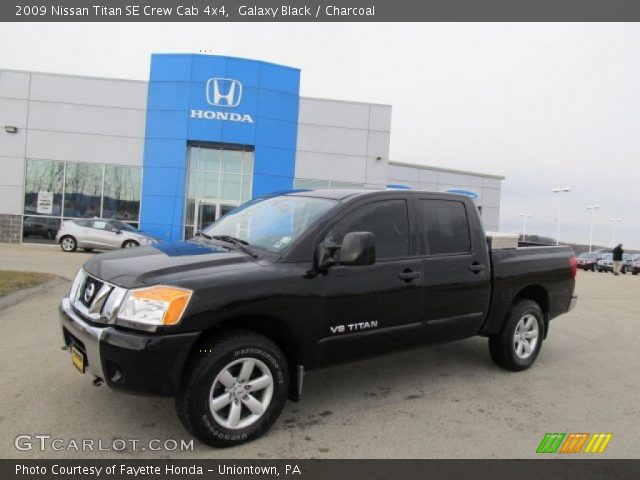 2009 Nissan Titan SE Crew Cab 4x4 in Galaxy Black