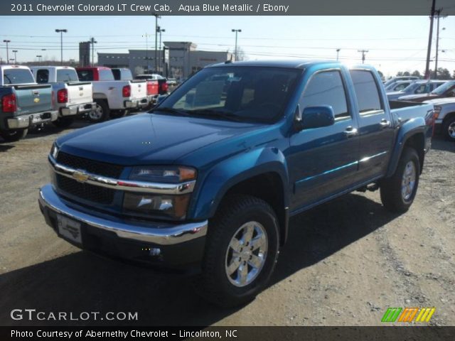 2011 Chevrolet Colorado LT Crew Cab in Aqua Blue Metallic
