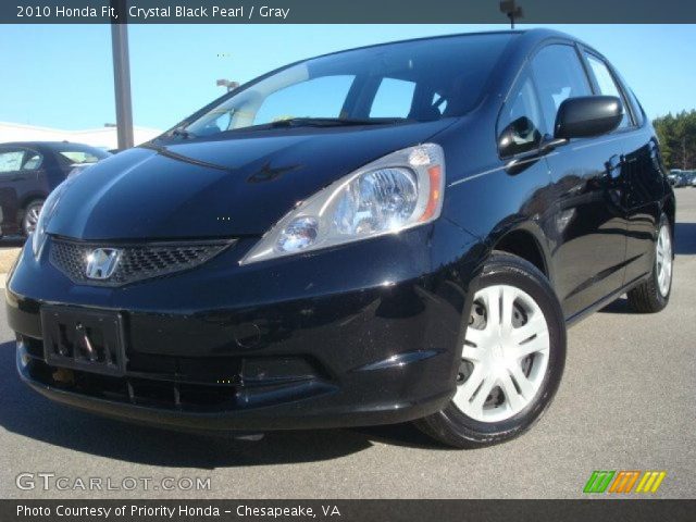 2010 Honda Fit  in Crystal Black Pearl