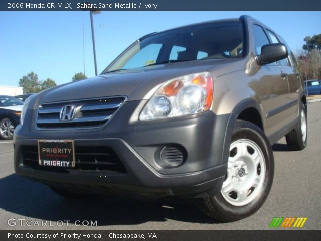 2006 Honda CR-V LX in Sahara Sand Metallic